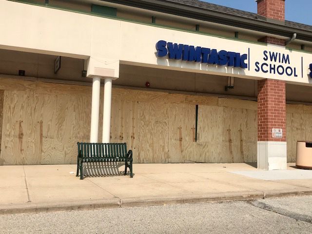 Boarded up Kenosha
